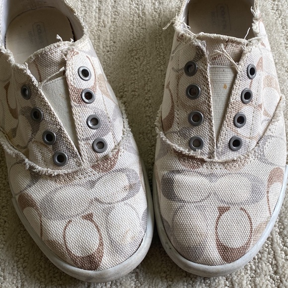 Coach Katie Slip On Signature Sneakers - Picture 6 of 11